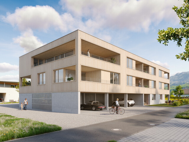 Penthousewohnung mit 44 m² Terrasse in Hohenems