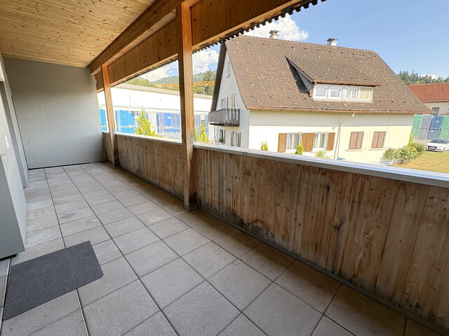 Gemütliche 2-Zimmer-Wohnung mit großer Terrasse in Sulz zu vermieten