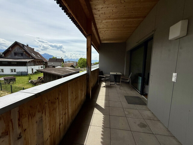 Gemütliche 2-Zimmer-Wohnung mit großer Terrasse in Sulz zu vermieten