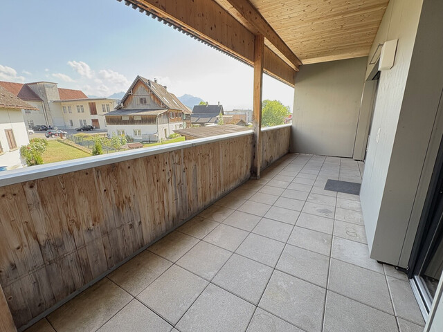 Gemütliche 2-Zimmer-Wohnung mit großer Terrasse in Sulz zu vermieten