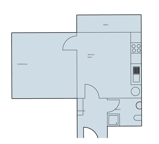 Gemütliche 2-Zimmer-Wohnung in  Dornbirn, Pater-Wehinger-Gasse