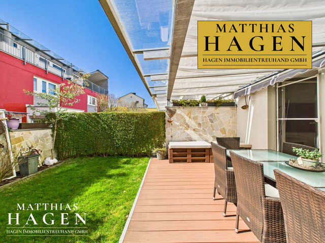 Charmante Maisonette-Wohnung mit Garten sehr nahe am See gelegen