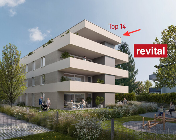 1A-Lage von Lustenau - Ruhige und Zentrale Dachgeschosswohnung - Top 14