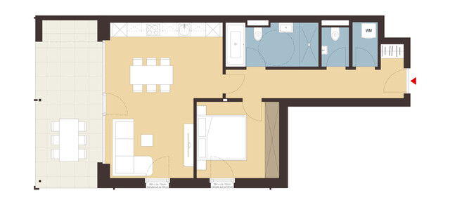 2-Zimmerwohnung mit Garten | B01