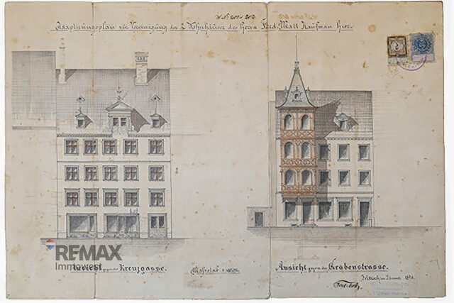 Luxus-Innenstadtwohnung mit einmaliger Aussicht in die Marktgasse