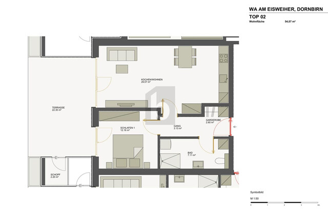 HOCHWERTIGE NEUBAU WOHNUNG IN ZENTRALER-RUHELAGE