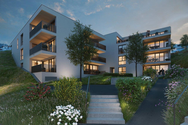  IHR neues Zuhause - 2-, 3- und 4-Zimmer-Garten-Terrassen- und Dachgeschosswohnungen in Götzis-Steig 18 entstehen für SIE in diesem Moment