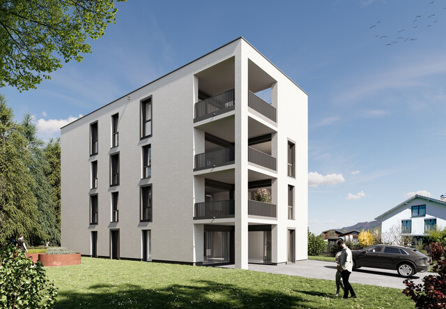 Neubau - Büro-/Praxisfläche in Lochau – Erstbezug mit Vorplatz und Stellplatz