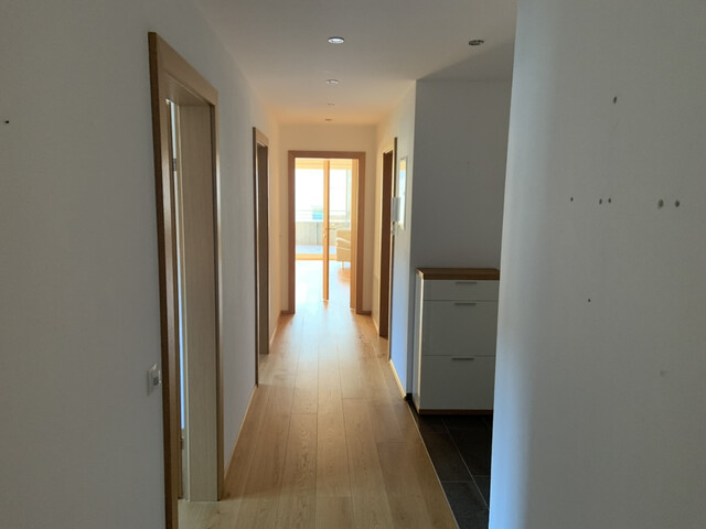 Moderne 4-Zimmer-Wohnung mit Terrasse, Tiefgaragenplatz und Kellerabteil in Muntlix