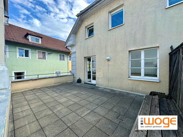 "ohne Provision" helle 1 Zimmer Stadtwohnung mit großer Terrasse