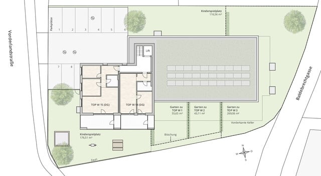 3-Zi-Gartenwohnung TOP 3 in Rankweil, Vorderlandstraße 2