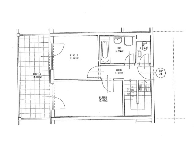 4-Zimmer-Maisonette direkt am Bodensee