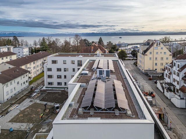 Penthouse-Wohnung mit Freiraum und Fernblick