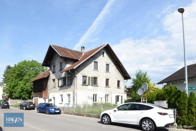 Zentrales Grundstück mit Entwicklungspotenzial in Lustenau