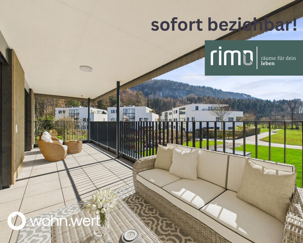3-Zimmer-Terrassenwohnung in Götzis - Ruhelage / Top A8