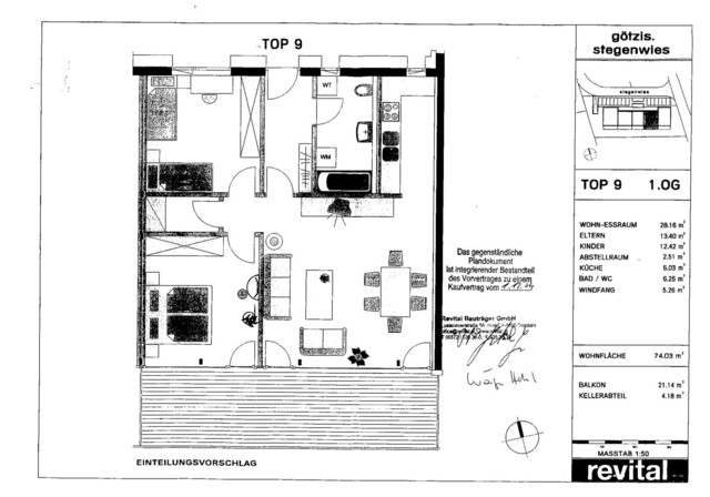 Charmante 3-Zimmerwohnung mit Balkon in Götzis zu vermieten!