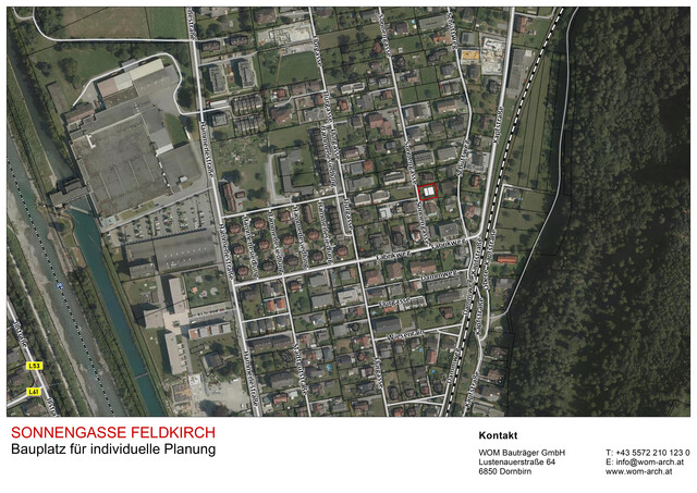 Bauplatz in Feldkirch für Ihr individuelles Zuhause