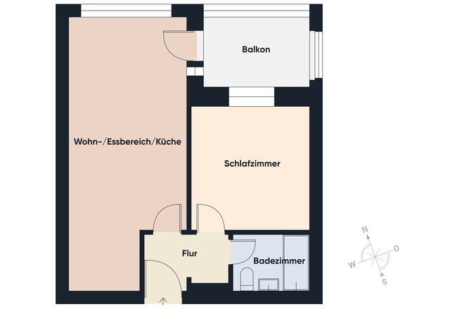 Der Schlüssel zum Glück - 2-Zimmer-Wohnung in Rankweil
