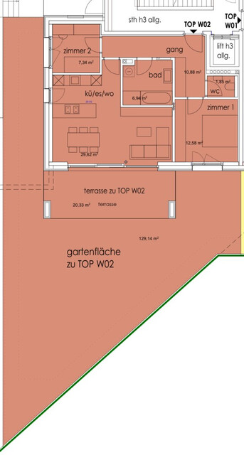 NEUBAU: Exklusives Wohnen in attraktiver Lage – moderne 3-Zimmer-Mietwohnung mit Garten in Hörbranz