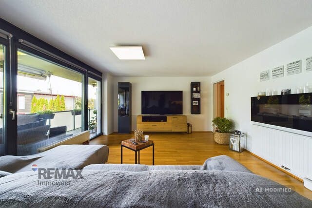 Gepflegte 4-Zimmer-Wohnung mit Westbalkon und Tiefgaragenplatz in Feldkirch-Altenstadt