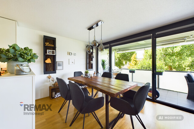 Gepflegte 4-Zimmer-Wohnung mit Westbalkon und Tiefgaragenplatz in Feldkirch-Altenstadt
