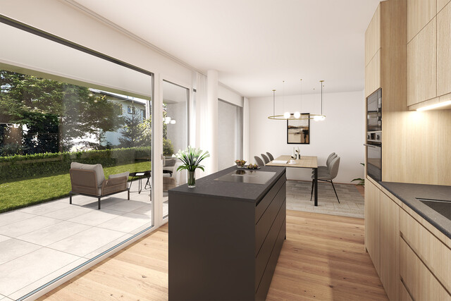 3-Zimmer-Gartenwohnung