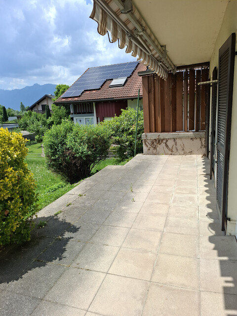Naturnah wohnen mit großem Garten – 3‑Zimmer‑Erdgeschosswohnung mit Terrasse in Klaus