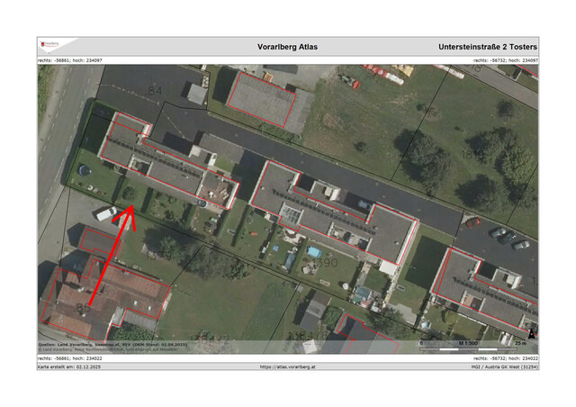 2-Zi Gartenwohnung mit Terrasse & Garage in Tosters