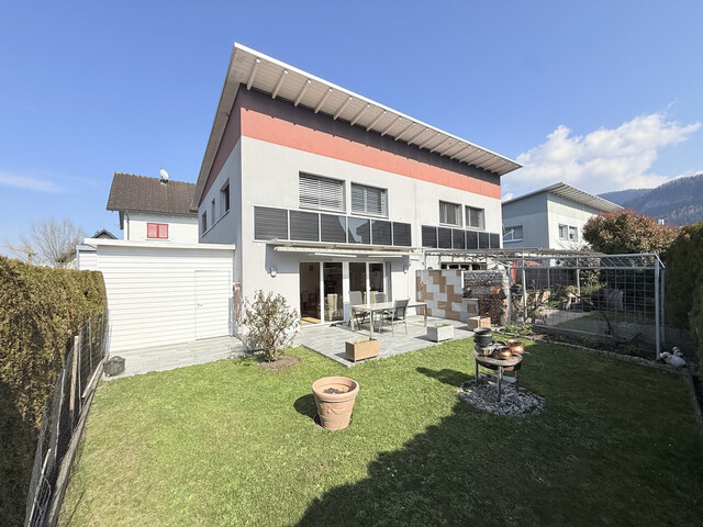 Reihenhaus  |  Götzis  |  Garten  |  4 Zimmer