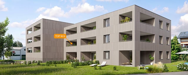 2-Zi-Terrassenwohnung TOP 6 in Rankweil, Vorderlandstraße 2