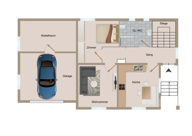 GERÄUMIGES HAUS IN ZENTRALER LAGE!