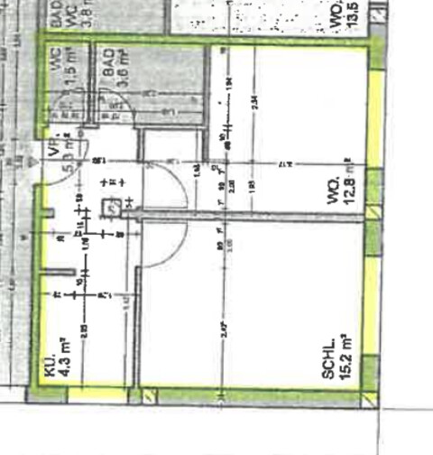 ohne Provision -  gemütliche 2 Zimmer Wohnung