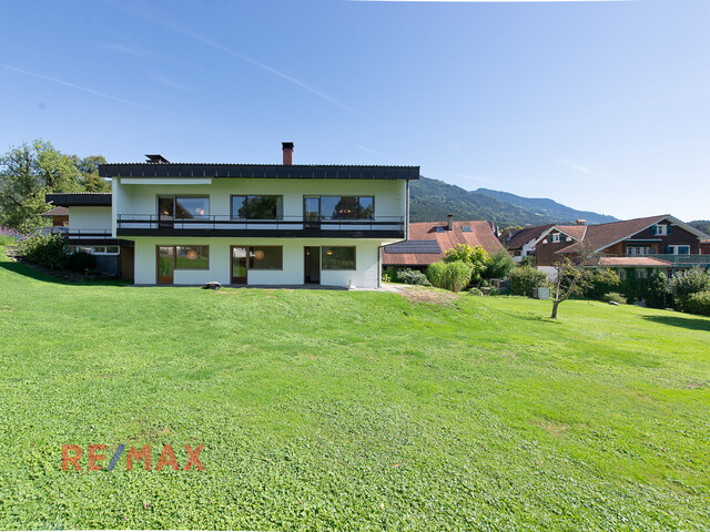 HIER BIN ICH!
Klares Haus/1500m² Garten/Bergpanorama