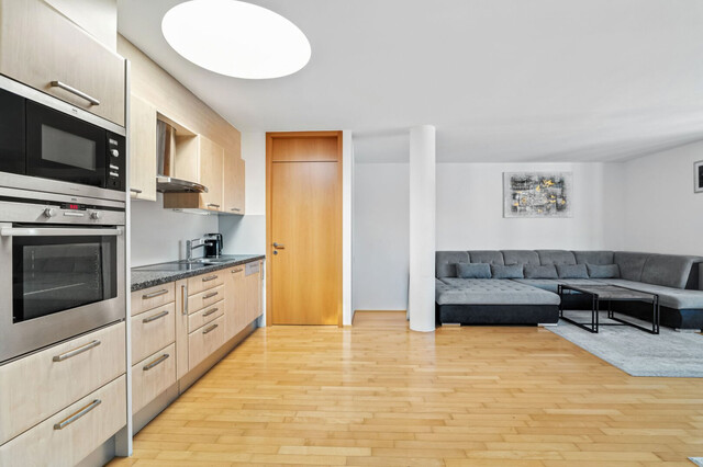 Zentrale 3-Zimmer Wohnung in Lustenau: Terrasse und Tiefgarage