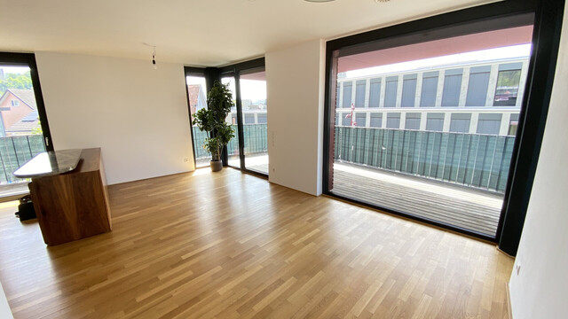 Wohnen am Garnmarkt: Charmante 2-Zimmer-Terrassenwohnung zu vermieten!