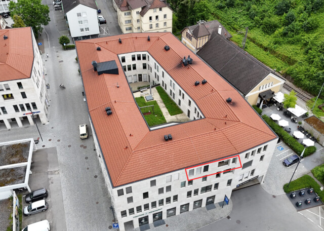 Moderne 3-Zimmerwohnung mit Loggia im Zentrum von Feldkirch (JP, Top 16)