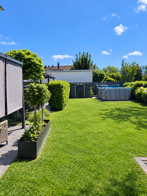 Privatverkauf! Modernes Haus mit separater Einliegerwohnung und Garten in Koblach