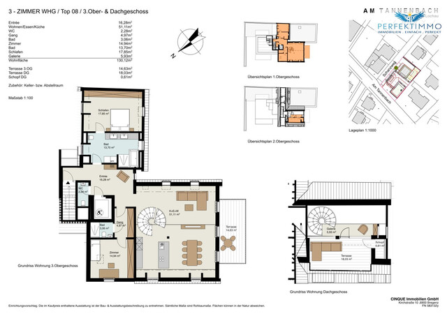 Beste Lage mit Seeblick - Exklusives Penthouse am Fuße des Pfänders