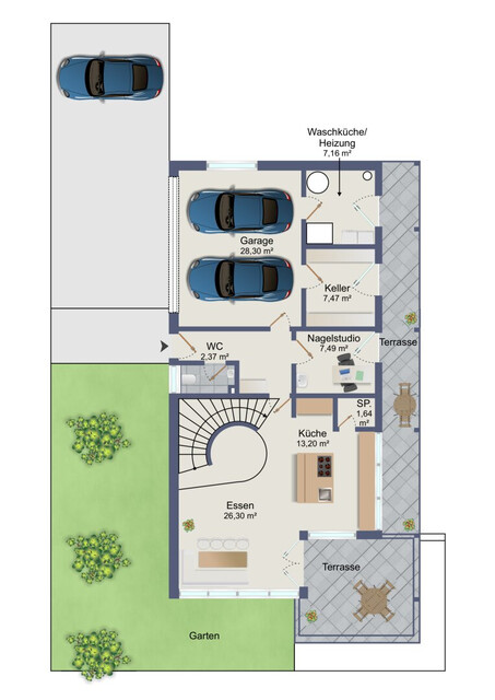 Einfamilienhaus - viel Platz, Sackgassenlage, offenes und freies Wohngefühl!