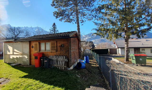 Mehrfamilienhaus mit Baugrundstück am Sonnenhang in Bludenz und toller Aussicht auf die Berge Rätikons