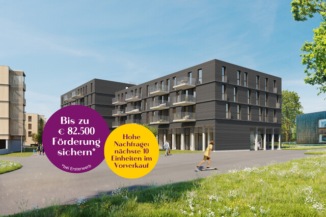 VERKAUFSSTART: 3-Zi-Wohnung für Generation 60+