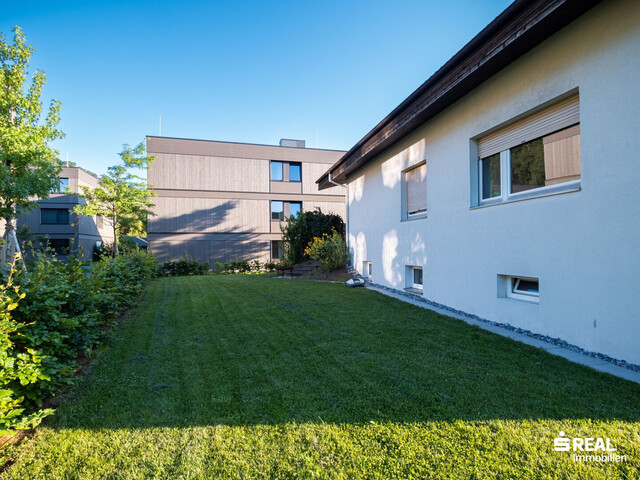 Großzügiges Haus in Feldkirch: Platz, Garten und Sauna