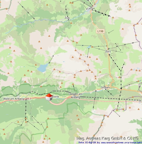 Traditionsreiche Pension zwischen SkiArlberg und Sonnenkopf