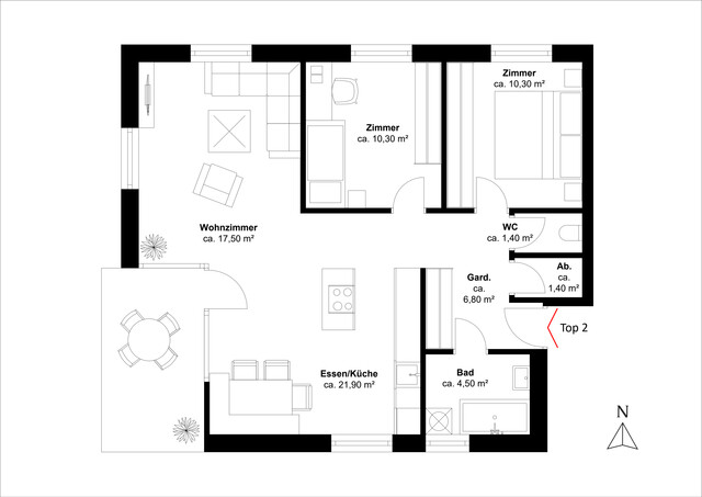 Top 02 - Modernes Neubauprojekt mit Weitblick!