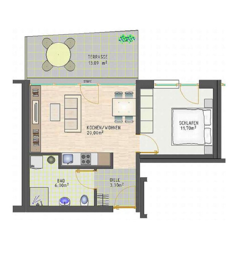 Wohnen in Toplage - Zentrale 2-Zi-Wohnung in Dornbirn zu vermieten!