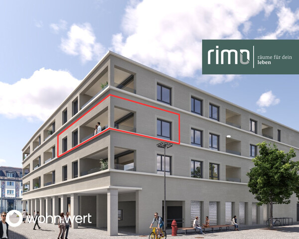 3-Zimmerwohnung am Jahnplatz inmitten von Feldkirch - Erstbezug - zu mieten - Top A2.4