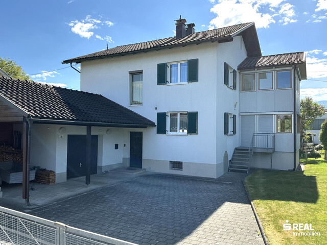 Dornbirn-Schoren: Gepflegtes Haus mit 2 Wohnungen & viel Potenzial