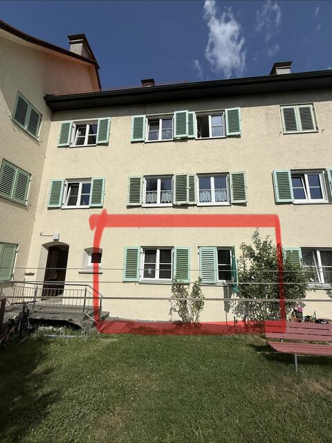 Lieblingsplatz in Bludenz – sanierte 2 Zimmer Wohnung mit viel Charakter