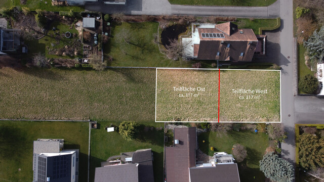 Baugrundstück in ruhiger Wohngegend