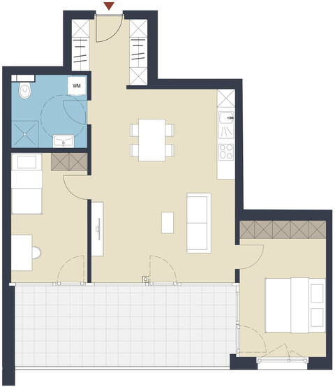 3 ZIMMER WOHNUNG MIT BALKON ZU VERKAUFEN